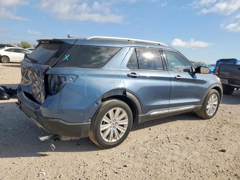 1FMSK7FH9LGB92633 - 2020 FORD EXPLORER LIMITED ლურჯი ფოტო 3