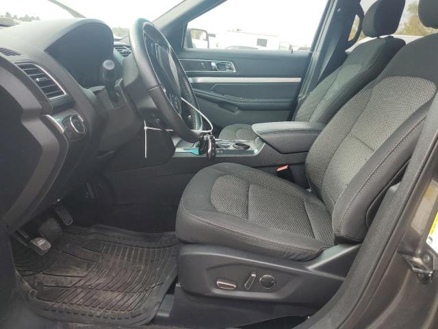 1FM5K7DH2HGA11427 - 2017 FORD EXPLORER XLT Gris foto 7