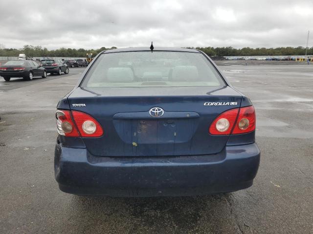 2T1BR30E28C909385 - 2008 TOYOTA COROLLA CE BLUE photo 6