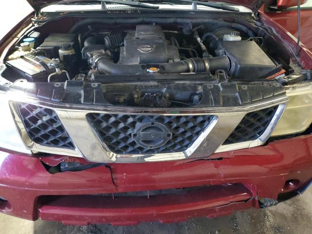 5N1AR18W65C712300 - 2005 NISSAN PATHFINDER LE MAROON photo 12