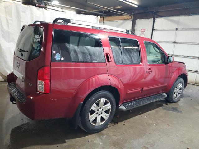 5N1AR18W65C712300 - 2005 NISSAN PATHFINDER LE MAROON photo 3