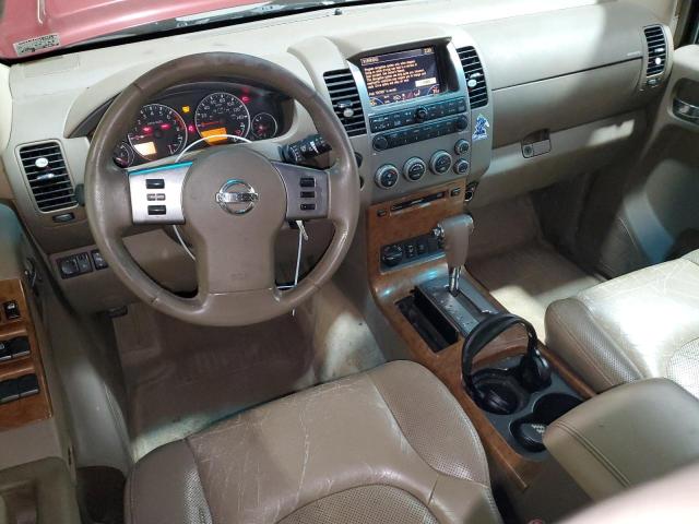 5N1AR18W65C712300 - 2005 NISSAN PATHFINDER LE MAROON photo 8