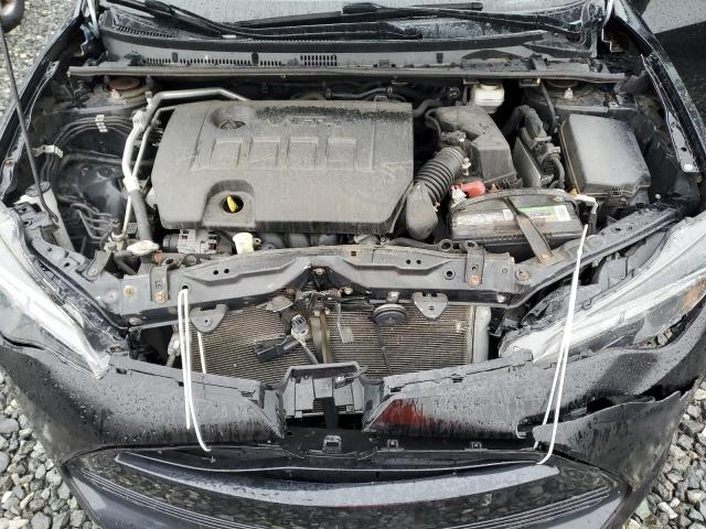 2T1BURHE7JC124582 - 2018 TOYOTA COROLLA L أسود صورة 11