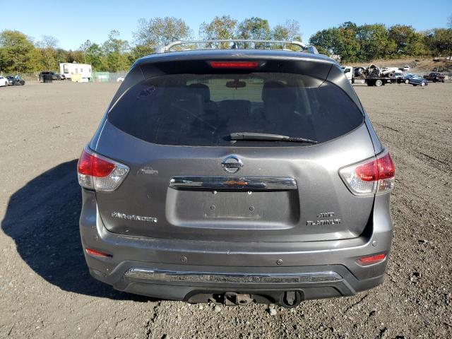 5N1AR2MM9FC674136 - 2015 NISSAN PATHFINDER S GRAY photo 6