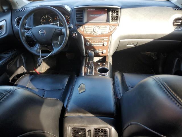 5N1AR2MM9FC674136 - 2015 NISSAN PATHFINDER S GRAY photo 8