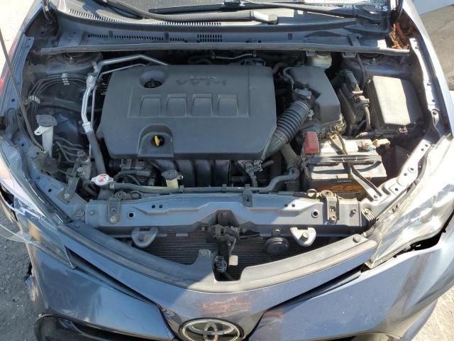 2T1BURHE4JC031776 - 2018 TOYOTA COROLLA L 蓝色 照片 11