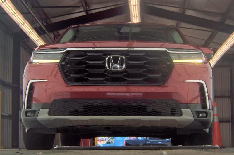 5FNYG2H58PB013889 - 2023 HONDA PILOT EXL Qırmızı foto 14