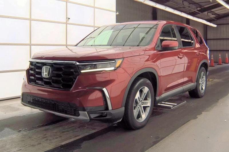 5FNYG2H58PB013889 - 2023 HONDA PILOT EXL Qırmızı foto 2