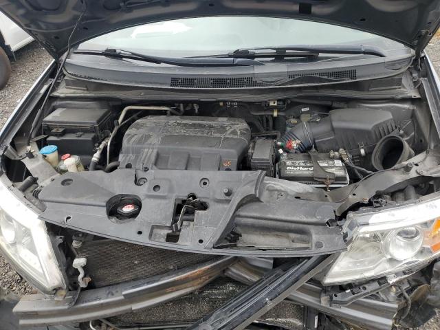 5FNRL5H97CB031332 - 2012 HONDA ODYSSEY TOURING GRAY photo 12