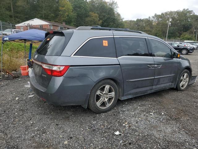 5FNRL5H97CB031332 - 2012 HONDA ODYSSEY TOURING GRAY photo 3