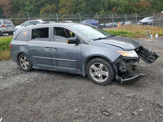 5FNRL5H97CB031332 - 2012 HONDA ODYSSEY TOURING GRAY photo 4