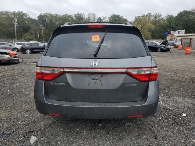 5FNRL5H97CB031332 - 2012 HONDA ODYSSEY TOURING GRAY photo 6