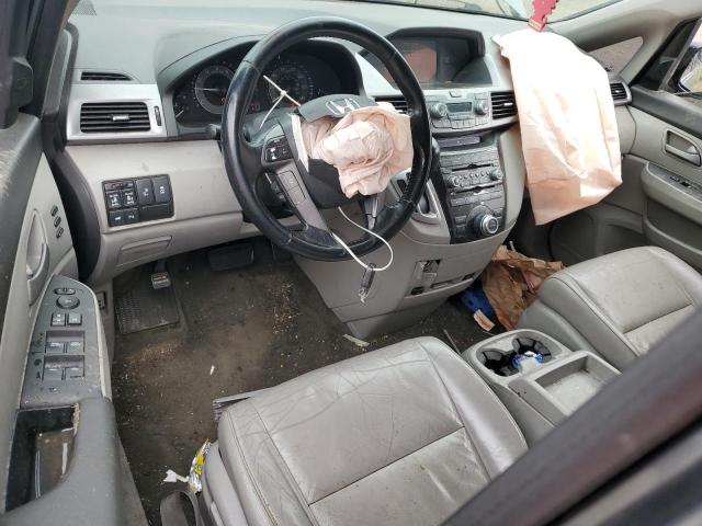 5FNRL5H97CB031332 - 2012 HONDA ODYSSEY TOURING GRAY photo 8