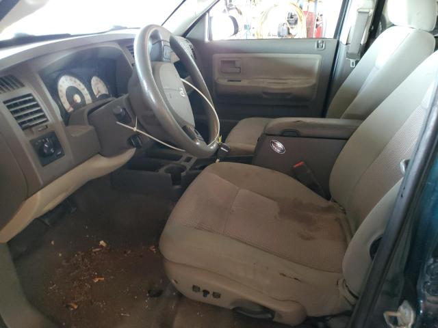 1D7RW3GK5BS537913 - 2011 DODGE DAKOTA SLT Зелений фото 7