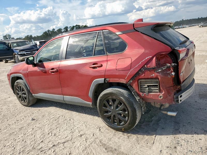 JTMH1RFVXKJ003928 - 2019 TOYOTA RAV4 LE Марун фото 2