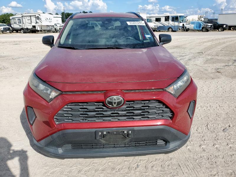 JTMH1RFVXKJ003928 - 2019 TOYOTA RAV4 LE Марун фото 5