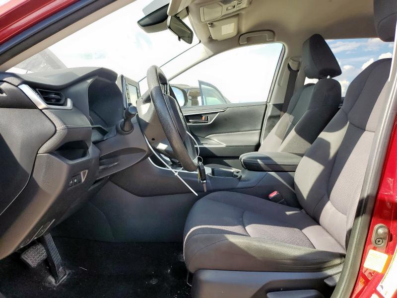 JTMH1RFVXKJ003928 - 2019 TOYOTA RAV4 LE Марун фото 7