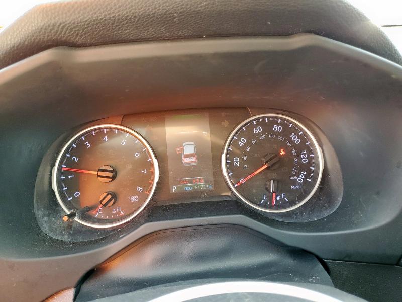 JTMH1RFVXKJ003928 - 2019 TOYOTA RAV4 LE Марун фото 9