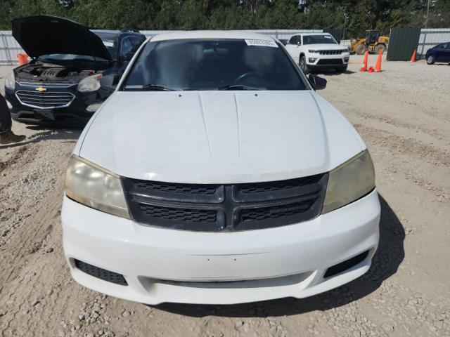 1C3CDZAB6DN565145 - 2013 DODGE AVENGER SE WHITE photo 5