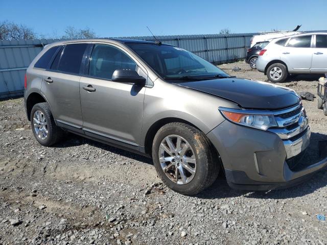 2FMDK4JC0DBB13751 - 2013 FORD EDGE SEL 灰色 照片 4