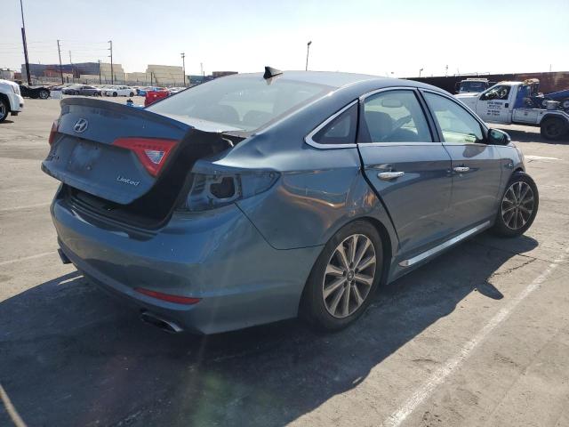 5NPE34AFXHH442855 - 2017 HYUNDAI SONATA SPORT 蓝色 照片 3