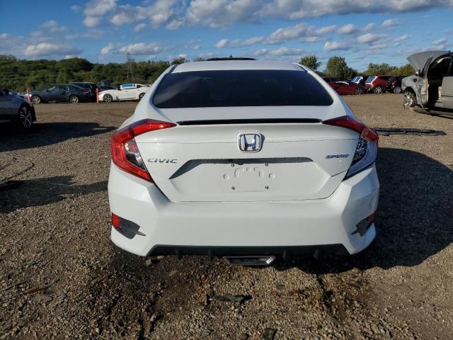2HGFC2F83MH539385 - 2021 HONDA CIVIC SPORT WHITE photo 6