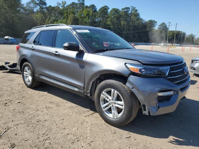 1FMSK7DHXNGB20782 - 2022 FORD EXPLORER XLT ნაცრისფერი ფოტო 4