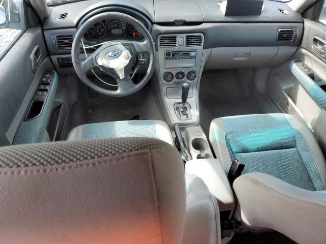 JF1SG63635H755388 - 2005 SUBARU FORESTER 2.5X SILVER photo 8