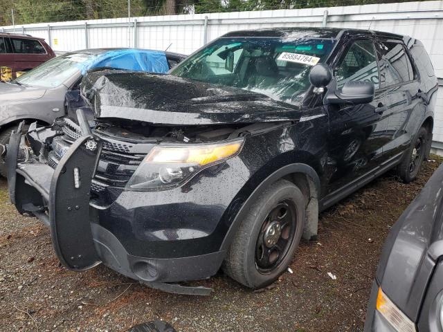 1FM5K8AR0DGC73699 - 2013 FORD EXPLORER POLICE INTERCEPTOR 黑色 照片 1