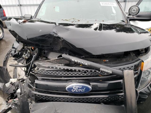 1FM5K8AR0DGC73699 - 2013 FORD EXPLORER POLICE INTERCEPTOR 黑色 照片 12