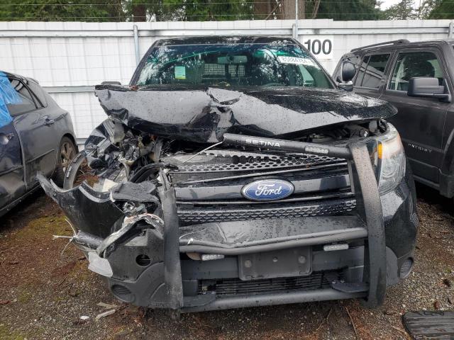 1FM5K8AR0DGC73699 - 2013 FORD EXPLORER POLICE INTERCEPTOR 黑色 照片 5