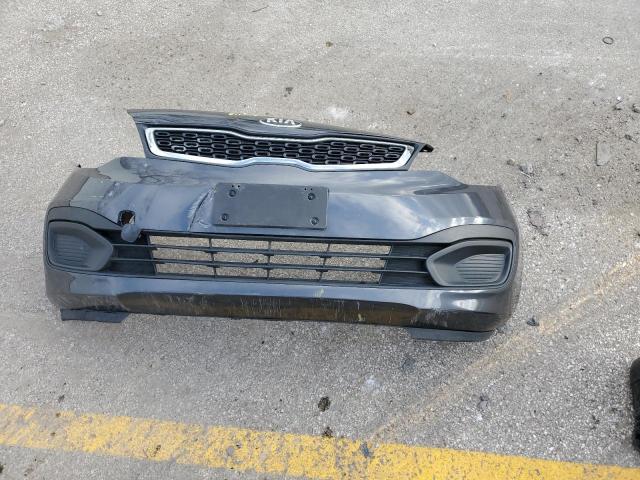 KNADN4A34D6165875 - 2013 KIA RIO EX GRAY photo 12