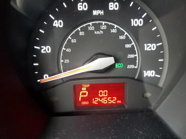 KNADN4A34D6165875 - 2013 KIA RIO EX GRAY photo 9