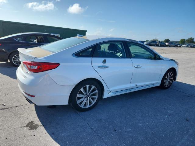 5NPE34AFXFH046082 - 2015 HYUNDAI SONATA SPORT თეთრი ფოტო 3