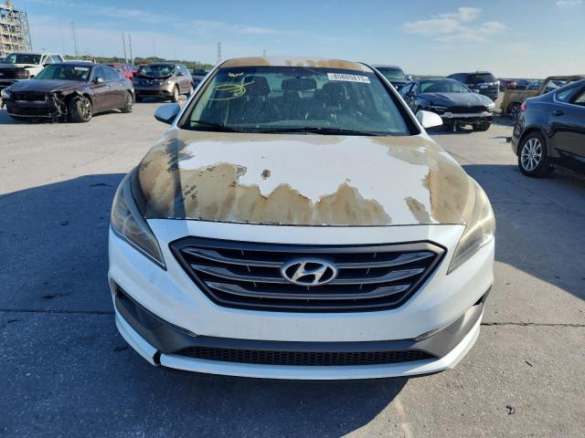 5NPE34AFXFH046082 - 2015 HYUNDAI SONATA SPORT თეთრი ფოტო 5