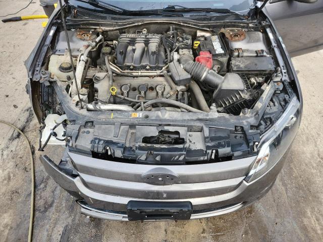 3FAHP0HG4CR104243 - 2012 FORD FUSION SE GRAY photo 11