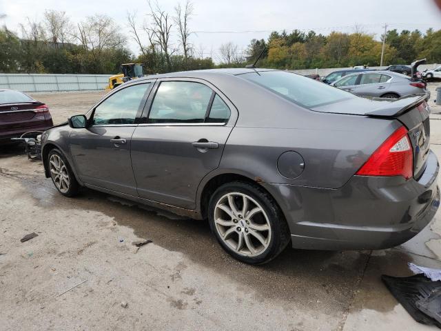 3FAHP0HG4CR104243 - 2012 FORD FUSION SE GRAY photo 2