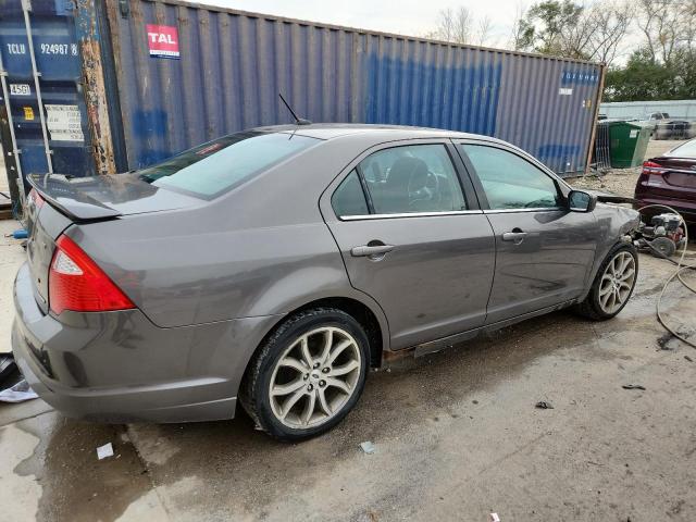 3FAHP0HG4CR104243 - 2012 FORD FUSION SE GRAY photo 3