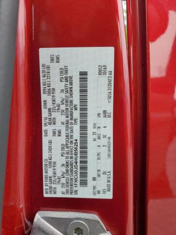 1FMCU0JD4HUB56254 - 2017 FORD ESCAPE TITANIUM RED photo 13