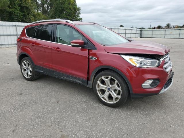 1FMCU0JD4HUB56254 - 2017 FORD ESCAPE TITANIUM RED photo 4