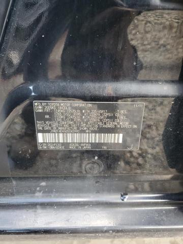 JTMZF4DV6B5042990 - 2011 TOYOTA RAV4 Սև լուսանկար 12