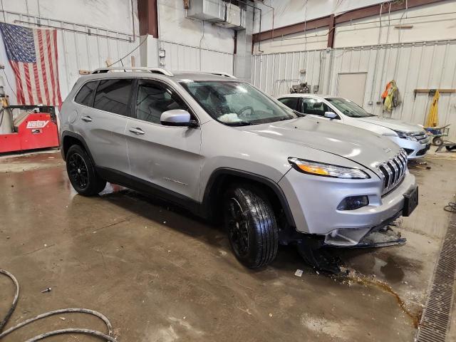 1C4PJMCS0FW635368 - 2015 JEEP CHEROKEE LATITUDE SILVER photo 4