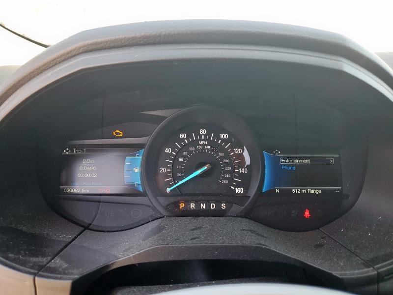 2FMPK4G91PBA53301 - 2023 FORD EDGE SE SILVER photo 9