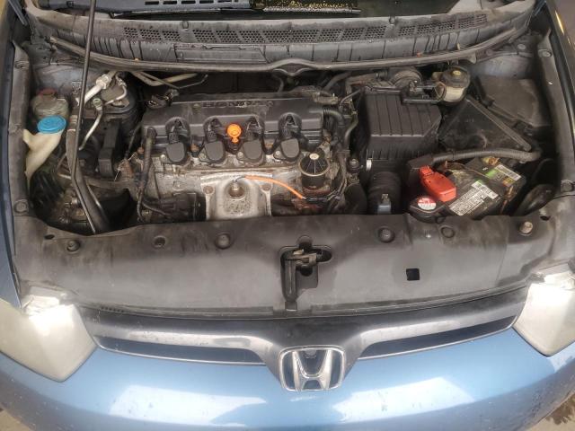 2HGFG12878H557642 - 2008 HONDA CIVIC EX Mavi fotoğraf 11