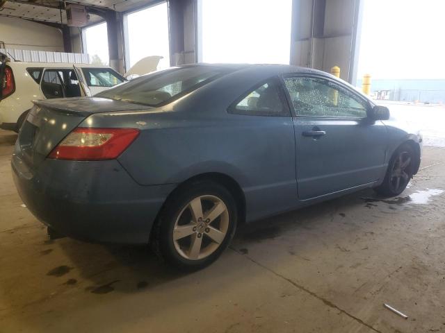 2HGFG12878H557642 - 2008 HONDA CIVIC EX Mavi fotoğraf 3