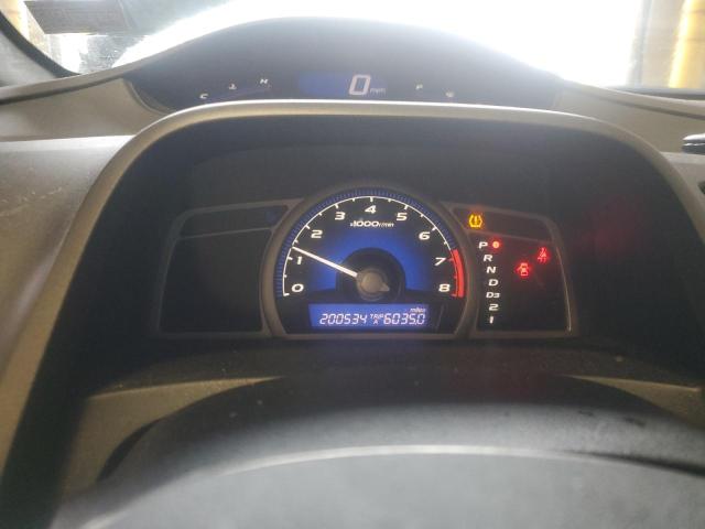 2HGFG12878H557642 - 2008 HONDA CIVIC EX Mavi fotoğraf 9