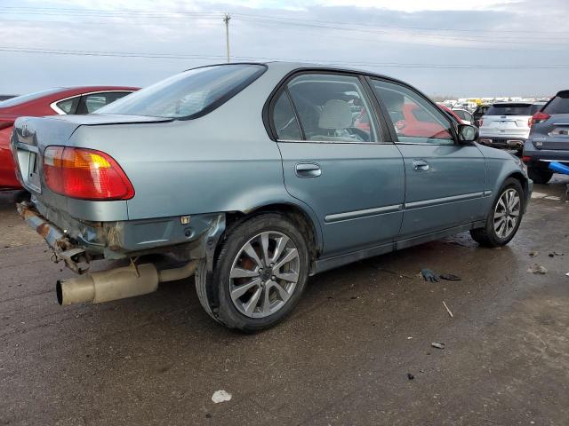 2HGEJ661XYH568691 - 2000 HONDA CIVIC BASE BLUE photo 3
