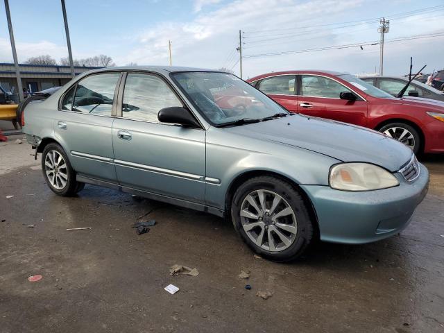 2HGEJ661XYH568691 - 2000 HONDA CIVIC BASE BLUE photo 4