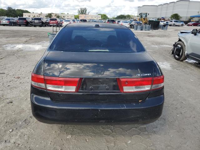 1HGCM56874A060063 - 2004 HONDA ACCORD EX შავი ფოტო 6