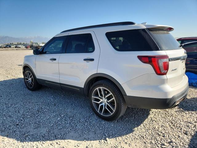 1FM5K8GTXHGA06322 - 2017 FORD EXPLORER SPORT Blanc photo 2